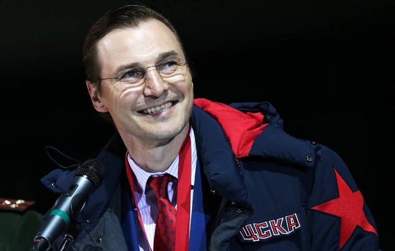 Сергей Федоров назначен главным тренером клуба Континентальной хоккейной лиги ЦСКА

