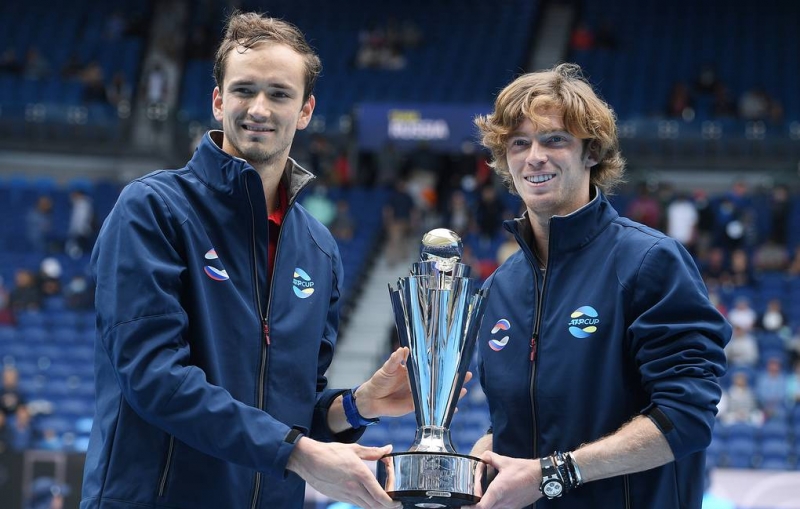 Рублев и Медведев вошли в состав сборной Европы на Кубок Лейвера