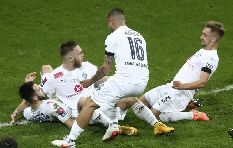 "Крылья Советов" одержали крупнейшую победу в истории Кубка России по футболу